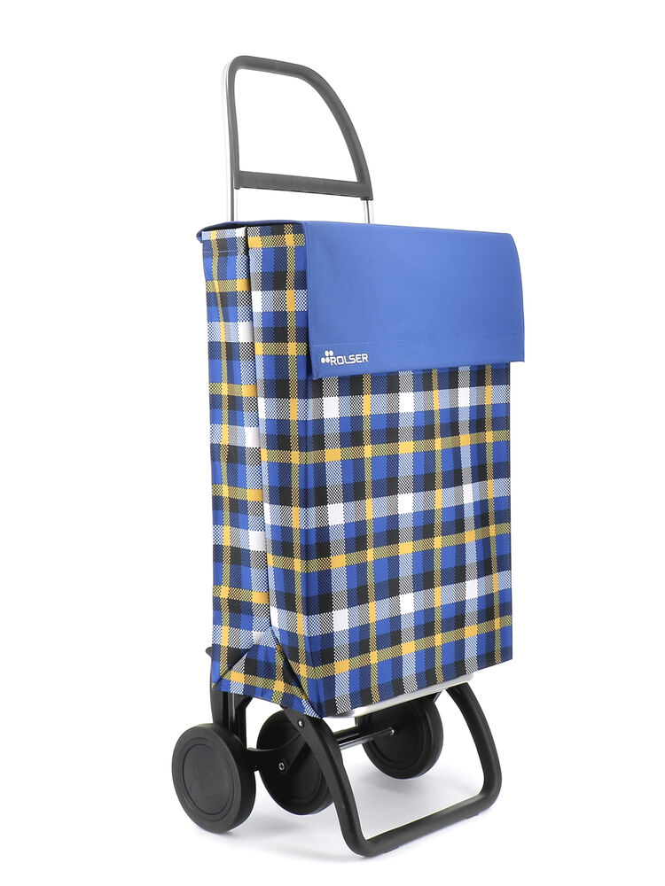 CARRO 4 RUEDAS CUADROS JEAN SCOTTISH AZUL JEA029